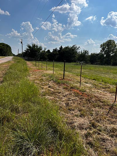 Private Property Fence Installation