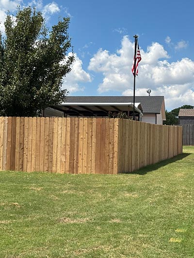 Residential Wood Fencing Construction Services