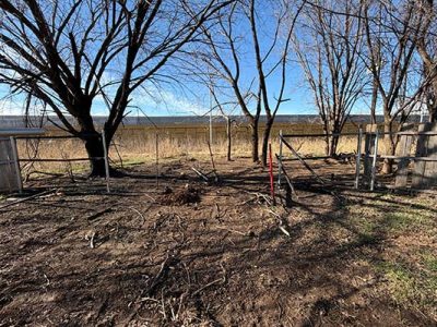 Wood Plank Fence Metal Gate Replacement