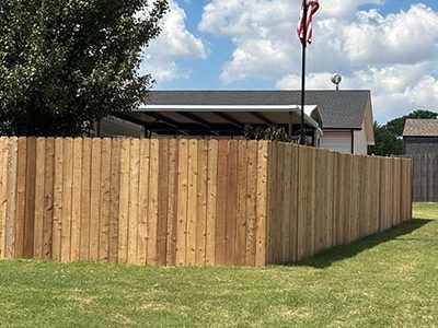 Residential Wood Fencing Construction Services