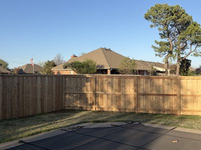 Quality Wood Fencing Installation 1