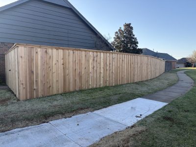 Quality Wood Fencing Installation Project 1