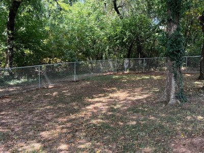 Residential Chain Link Fencing Installation